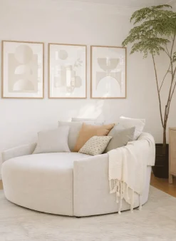 Wandbild AUSGEWOGEN mit Rahmen
