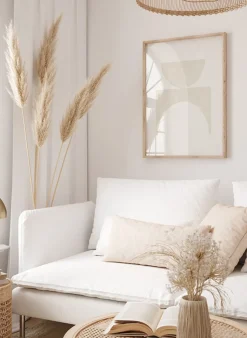 Wandbild FORM DER RUHE mit Rahmen