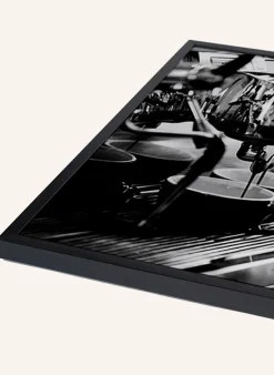 Wandbild FRISCHER KAFFEE mit Rahmen