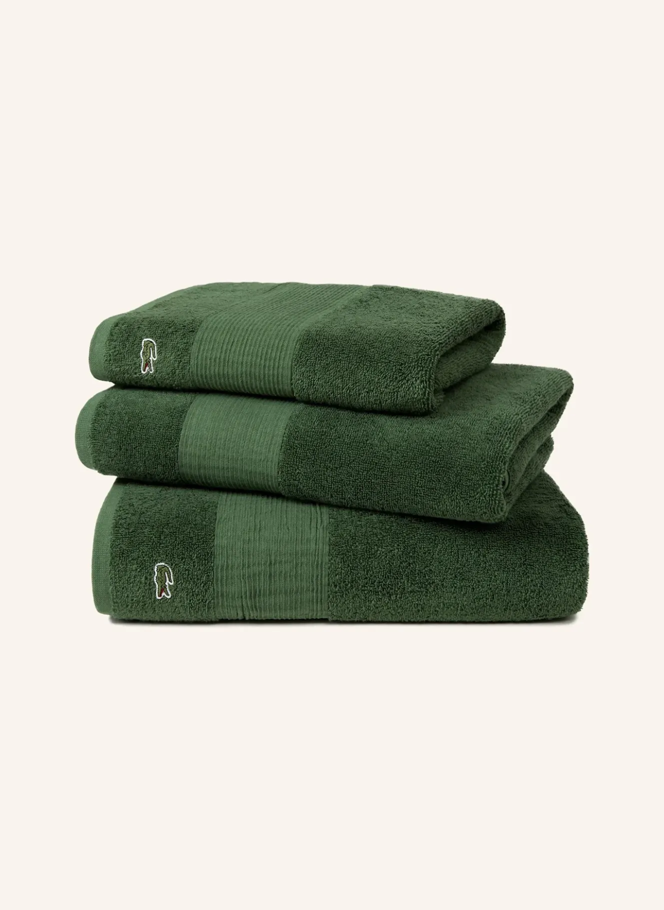 Waschhandschuh 4er Set LLECROCO