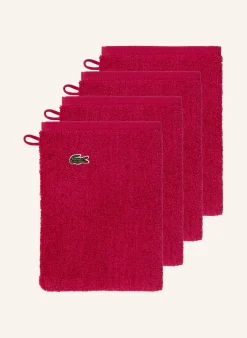 Waschhandschuh 4er Set LLECROCO