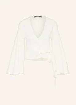 Wickelbluse LE CACHE COEUR VENTADOU mit 3/4-Arm