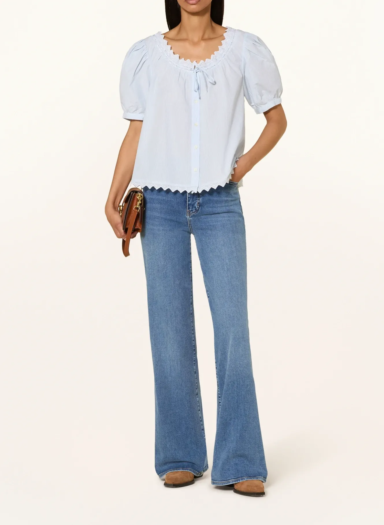 Wide Leg Jeans LE SLIM PALAZZO