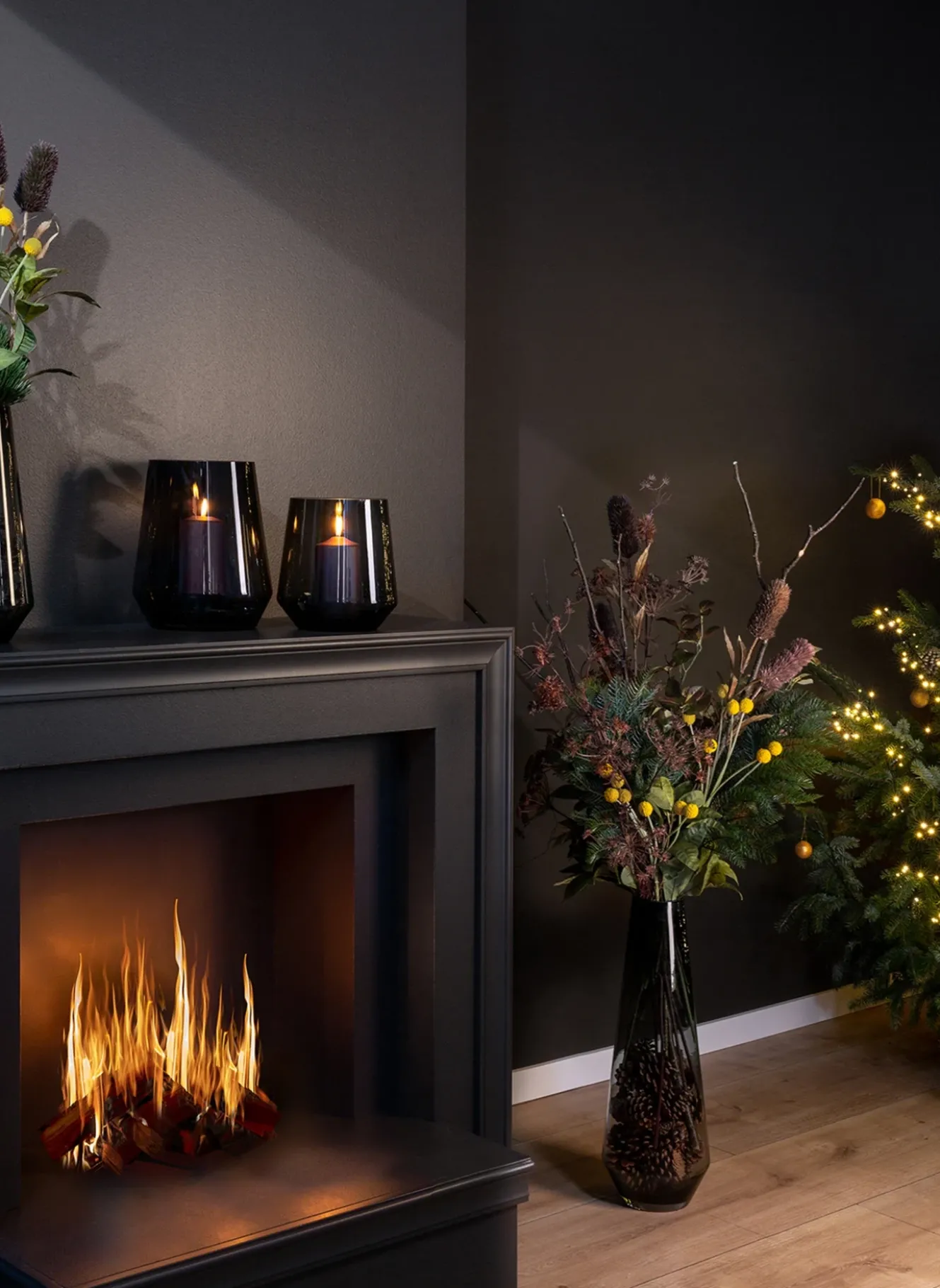 Windlicht, Vase LINEA