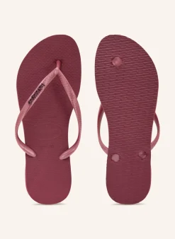 Zehentrenner SLIM LOGO METALLIC