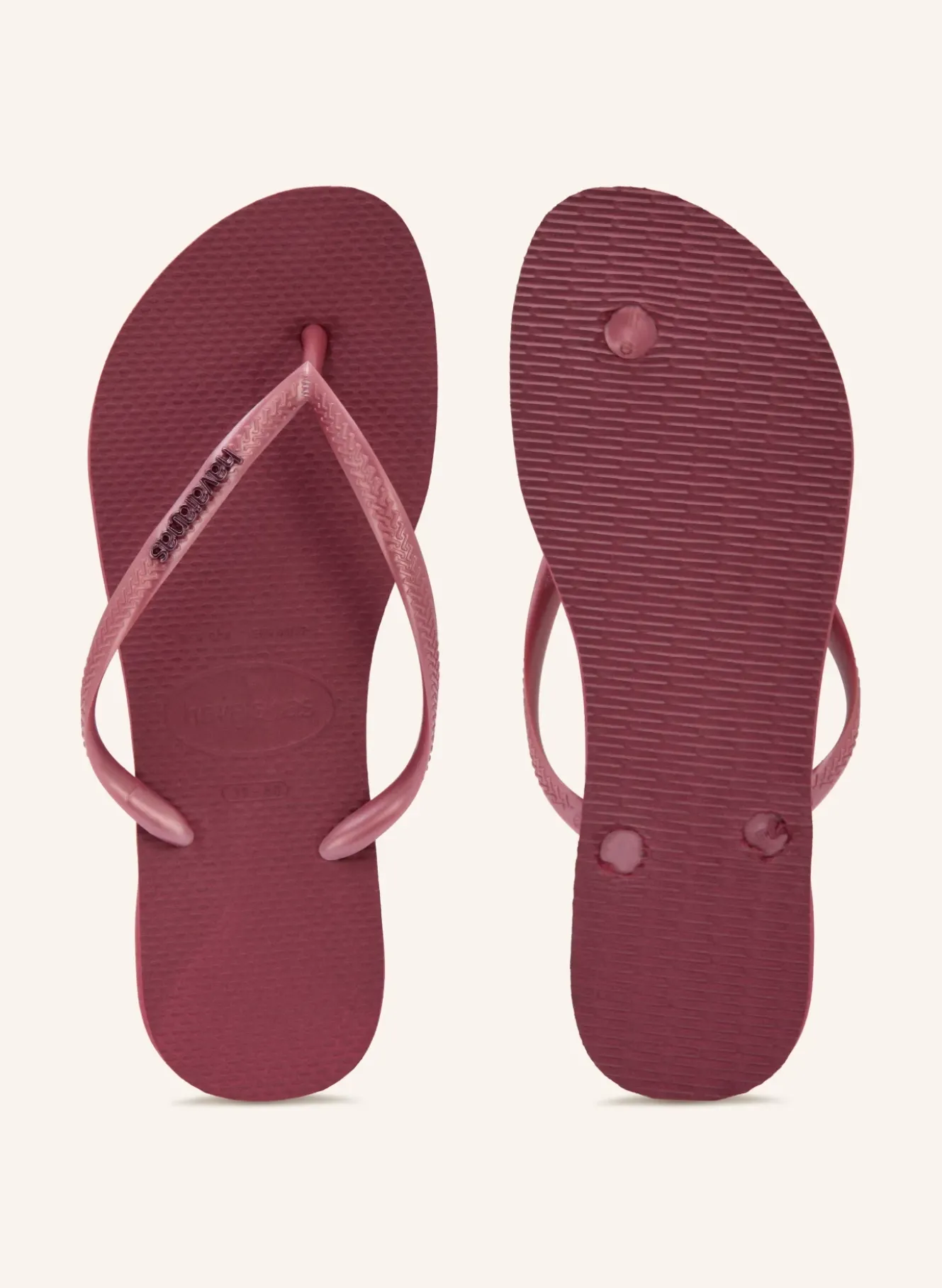 Zehentrenner SLIM LOGO METALLIC