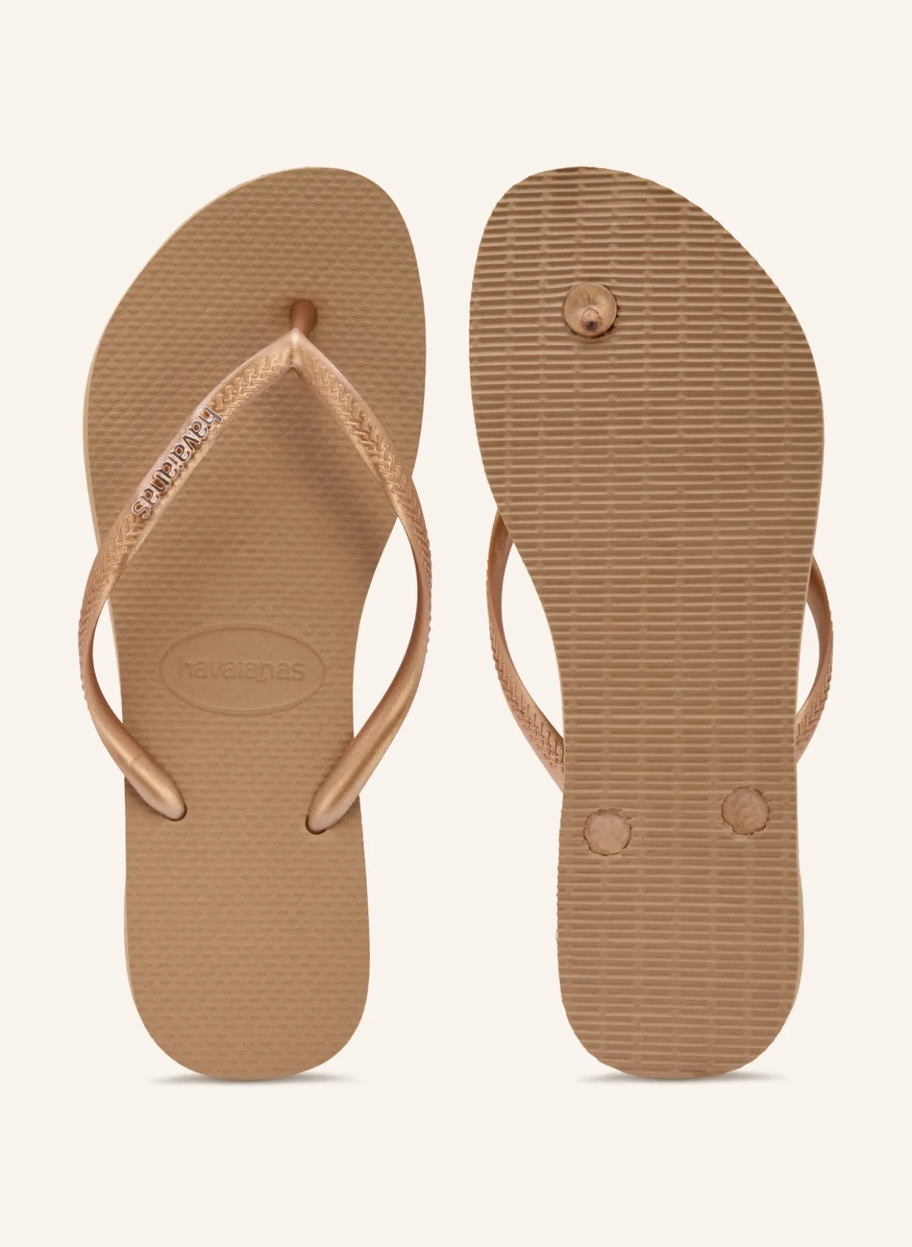 Zehentrenner SLIM LOGO METALLIC