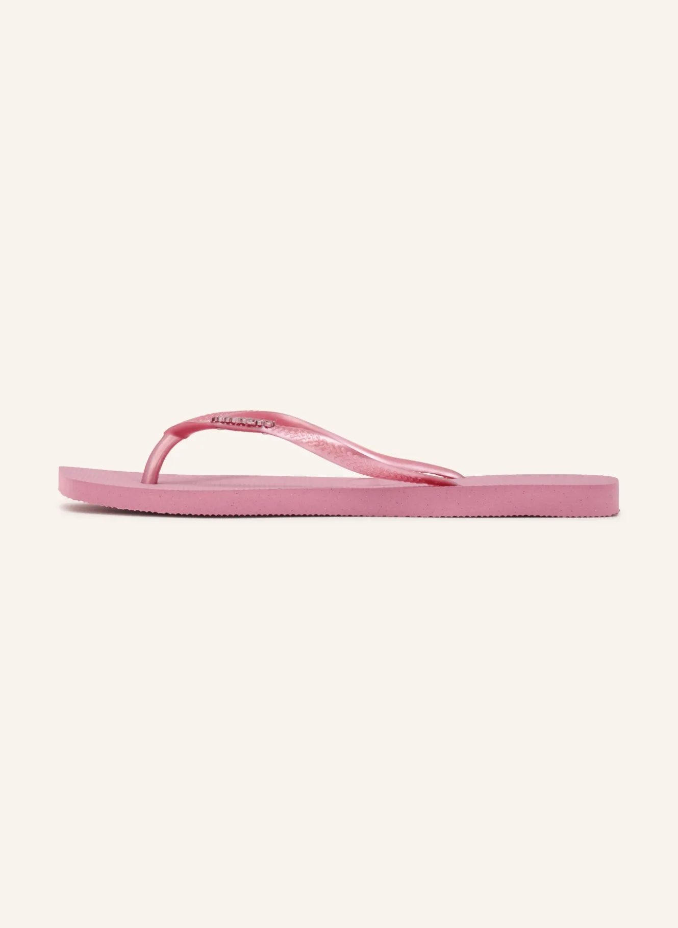Zehentrenner SLIM SQUARE LOGO METALLIC
