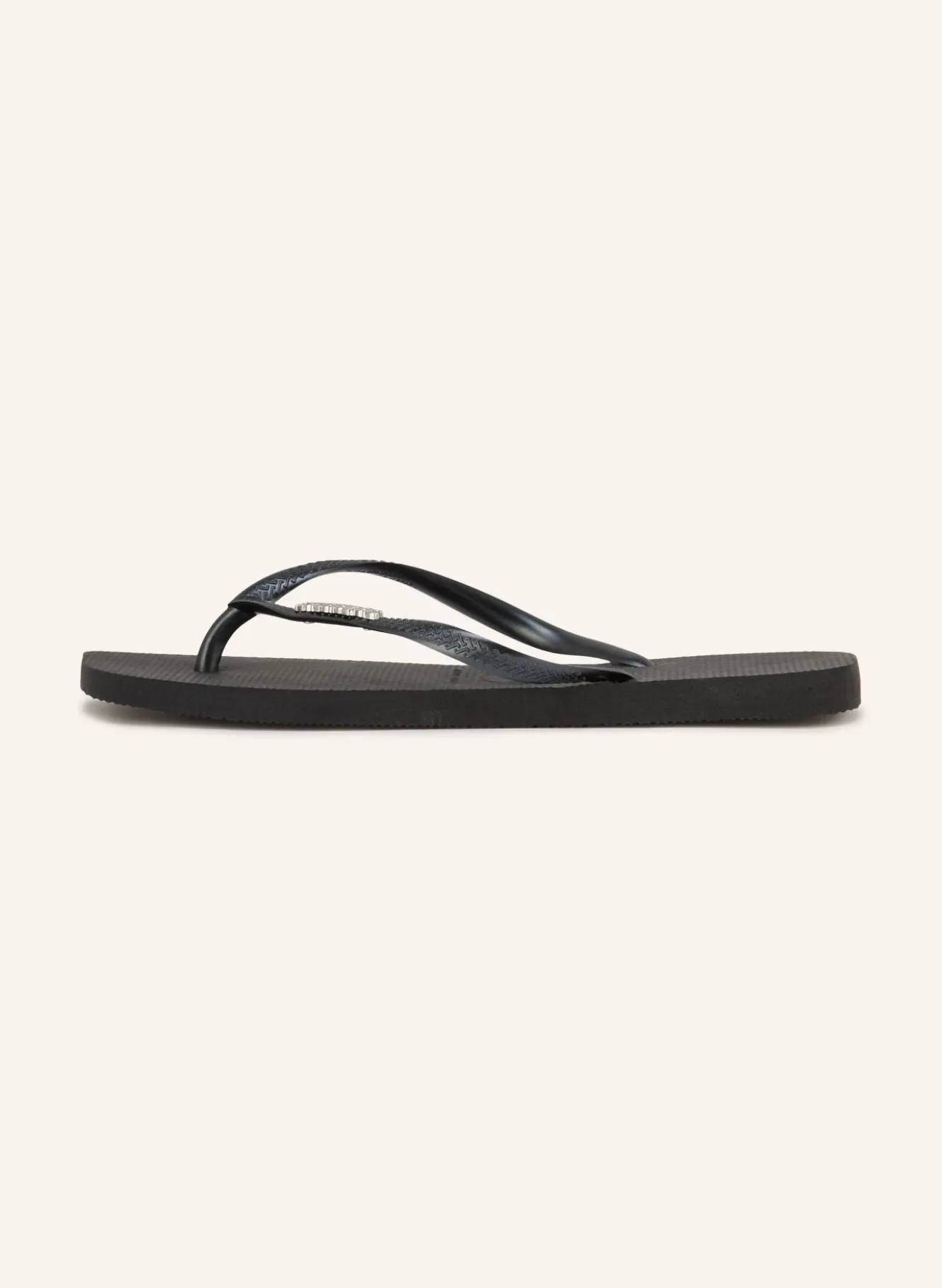 Zehentrenner SLIM SQUARE LOGO METALLIC